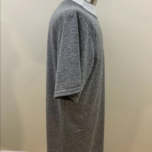 Mens Nike Dri Fit T-Shirt Swoosh Jordan Gray - Picture 5 of 8